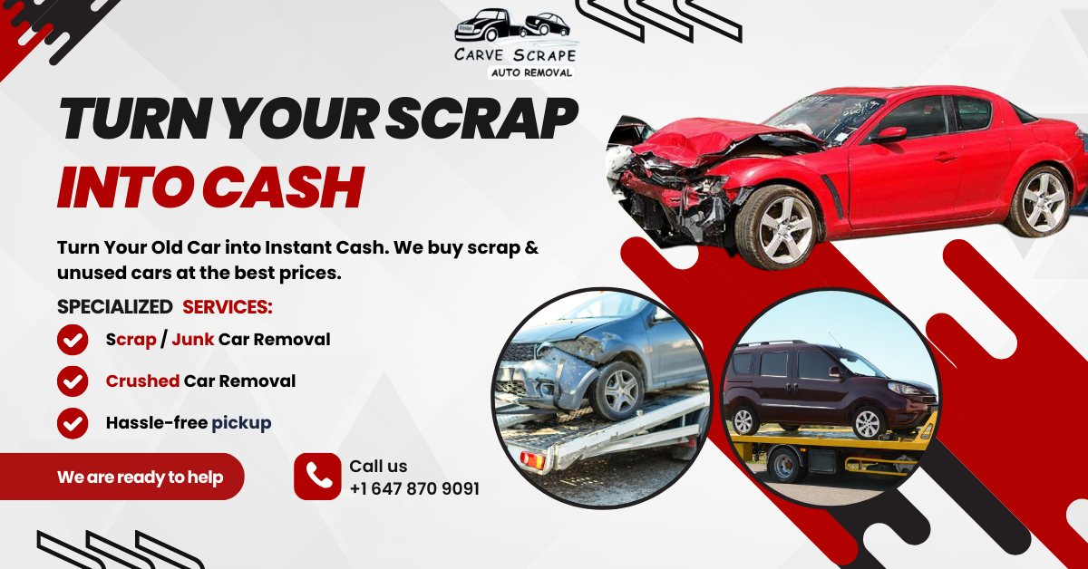 Turn Your Old or Damaged Car into Cash Instantly in Canada
